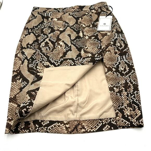 NEW - ALTUZARRA for Target women's pencil animal snake print size 8 - Picture 7 of 11
